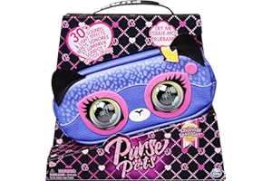 Purse Pets Savannah Spotlight Bauchtasche für Kinder - interaktive Cross Body Bag mit mehr als 30 Lichteffekten, Geräuschen, Reaktionen und Musik, Kindertasche und Spielzeug in einem, ab 5 Jahren