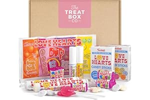 VIVO TECHNOLOGIES Sweet Universe Love Hearts Sweets Hamper Gift Set Box Pack Present 15 Pieces Mother's Day Loved Ones Valentines Gift Birthday I love You Message
