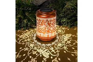 TOPCITY Birthday Gifts for Women, Dragonfly Solar Lantern Garden Ornaments Outdoor, Unique Gardening Mum Gifts for Her Mothers Day Presents for Grandma Garden Lights Decorations
