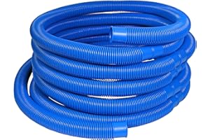 POOL Total Schwimmbadschlauch blau Ø 38 mm (6/4') | Markenqualität von Praher Peraqua (6,00 m)