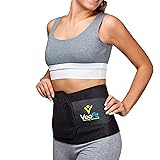 VeoFit Ceinture Abdominale de Sudation - 2 Tailles/Homme & Femme - Tonifie et élimine l'excès d'eau pour Un Ventre Plat et de