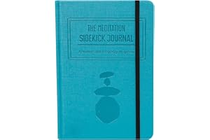 HABIT NEST ‍ Meditation Sidekick Journal - A Meditation Book & 66-Day Mindfulness Journal, Happiness Planner and Guided Self-Discovery Gratitude Journal for Beginners (Ocean Blue)