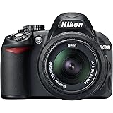 Nikon D3100 Digital SLR Camera with 18-55mm VR Lens Kit (14.2MP) 3 inch LCD (Renewed)
