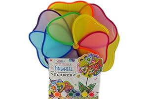 Grafix Paint Your Own Garden Pinwheel Flower Windmill Spinner