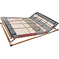 FMP Matratzenmanufaktur 7-Zone Rhodos KF Slatted Frame with 44 Slats - Adjustable Head and Foot Rest - Middle Strap - Availab
