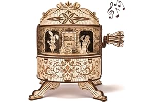 Wood Trick - Teatro de Hadas - Puzzle 3D Madera - Rompecabezas Adultos - Ensamblaje sin Pegamento