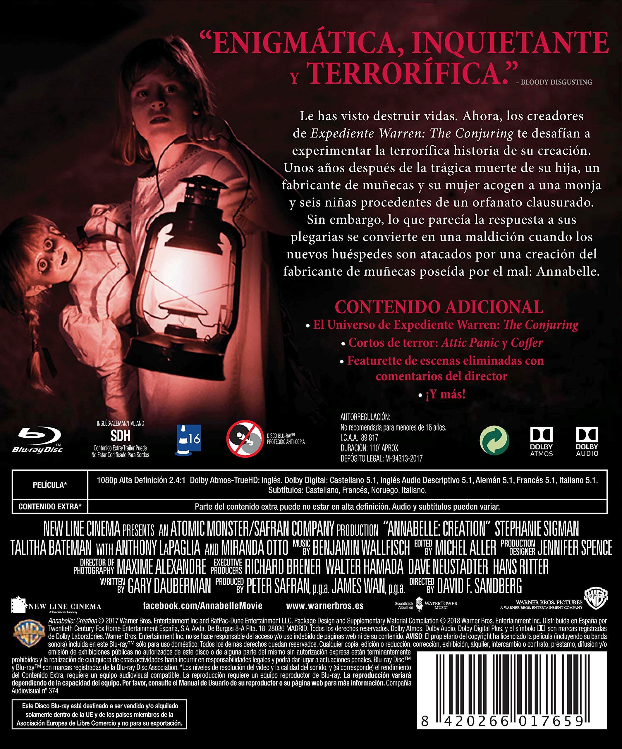Annabelle-Creation-Halloween-Blu-Ray-Blu-ray