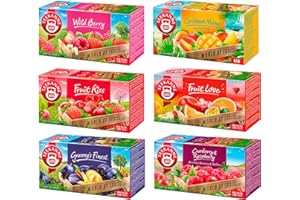 DEKOND Teekanne Big Summer Tee Collection (6 x 20 torebek) herbata owocowa - herbata Hot or Cold Tea