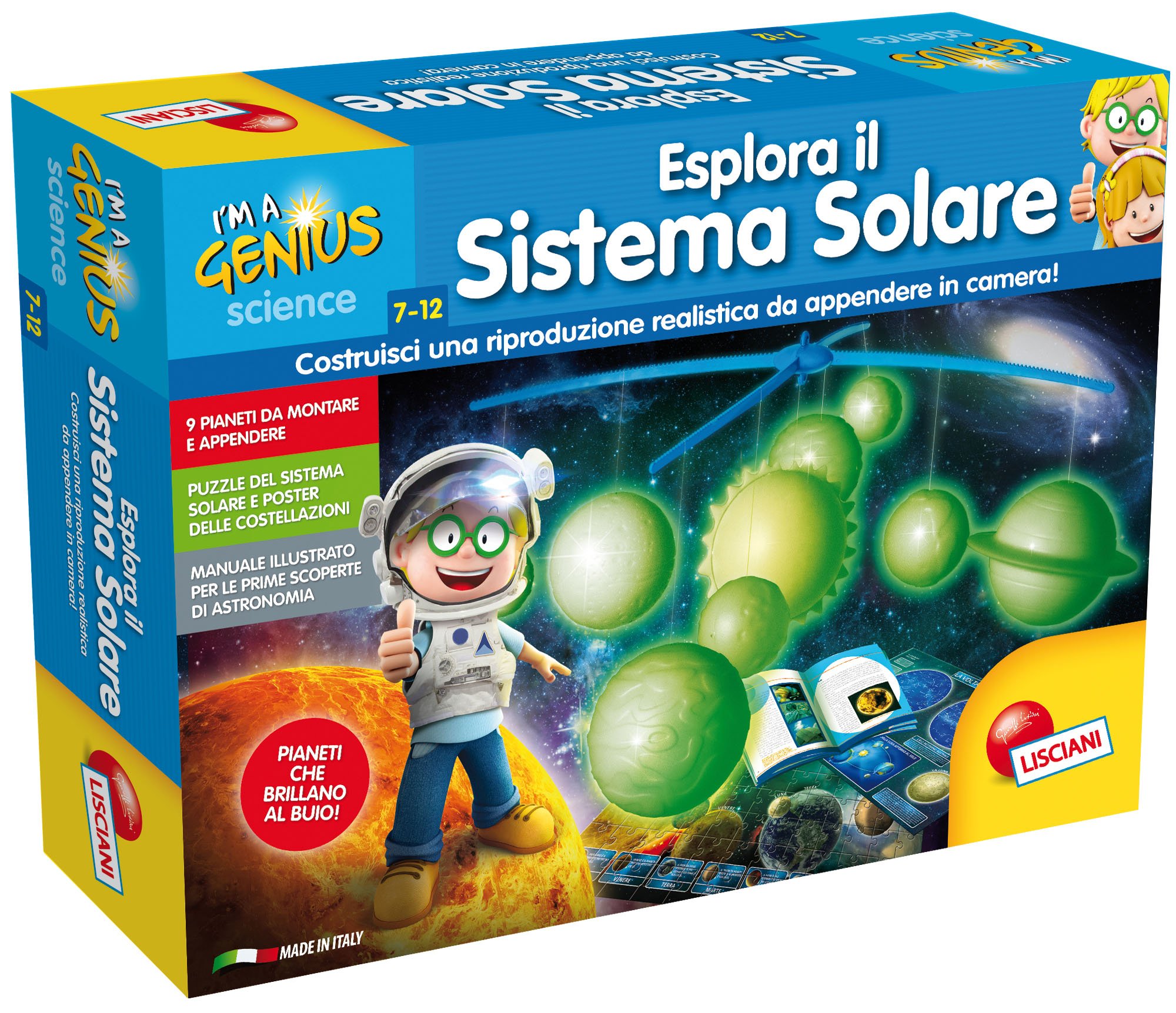 Liscianigiochi – I'm A Genius Laboratorio Di Botanica – Serra Funzionante Con Irrigazione – Kit Scientifico Per Bambini