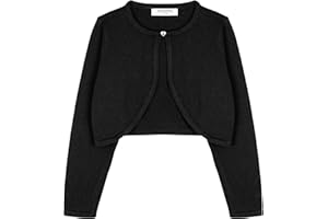 Bolerose Ragazze Manica Lunga Bolero Bambini Caridgan
