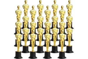 THE TWIDDLERS - Juego de 24 piezas de plástico para trofeos - Perfecto para concursos de teatro, clases de interpretación, danza, regalos para ceremonias de reconocimiento y logros