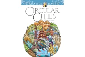 Creative Haven Circular Cities Coloring Book