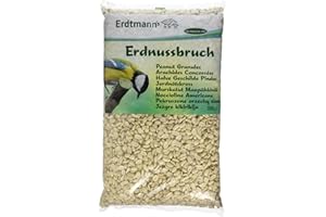 ERDTMANNS - Fractura de Cacahuete I sin residuos de cáscara, Delicado en el Punto de alimentación, Pico Cortado adecuadamente, Variedad exitosa, también Adecuado para Ardillas, (1 x 2,5 kg)