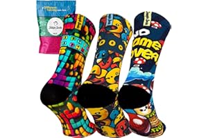 Jungle Socks, Pack de 3 Calcetines Deportivos Divertidos para Crossfit, Gimansio, Ciclismo, Running, Pádel, Halterofilia, Trekking. Cómodos, Resistentes y Sin Costuras. Diseñado en Europa.