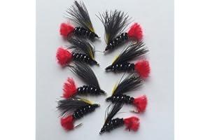 BESTCITY TACKLE Night Fly Fishing "CRAIGS NIGHT TIME" Flies for trout fishing and Seatrout #86