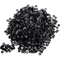 Paillettes Rondes Plates Efco - Blanc, 6 Mm, Environ 4000 Pièces, 40 G, Pour Loisirs Créatifs