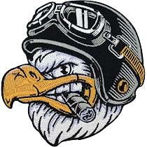 Black Road Patch - Heat Seal Transfer Patch For Motorcycle Biker Gear (Military Theme)