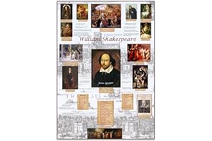 TIGER MOON THE TIGER MOON TRADING COMPANY LTD William Shakespeare History Vinyl Poster - 59.4 x 84.1 cm