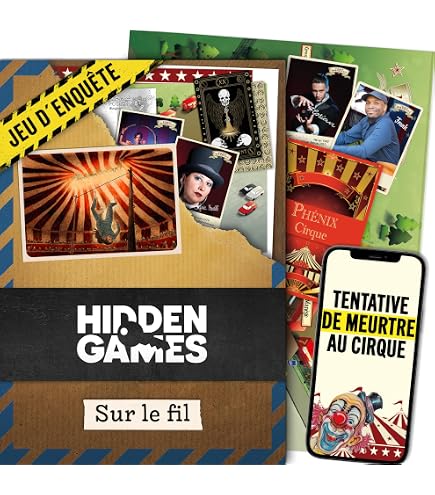 Acheter Hidden Games #2 : Le Diadème d'Amaryllis - Hidden Industries - Jeux de société - Le Passe Temps