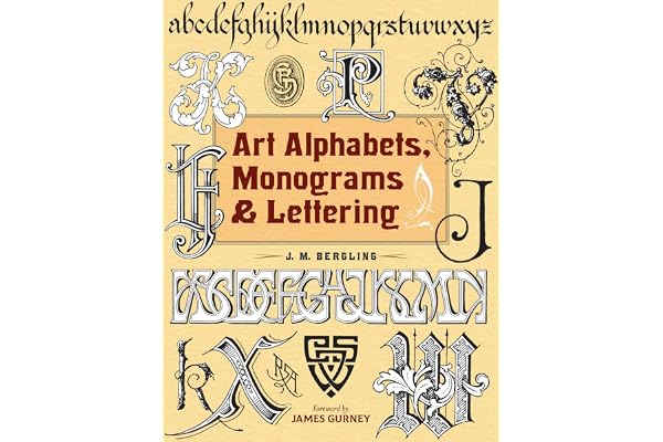 Art Alphabets, Monograms & Lettering