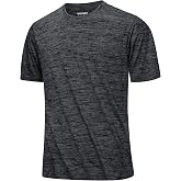 MAGCOMSEN Men's T-shirts Short Sleeve Quick Dry Lightweight for Gym Training Running Sports Breathable Fitness Clothing