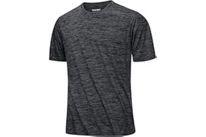 MAGCOMSEN Men's T-Shirts Shorts Sleeve Quick Dry Running Tops Lightweight Gym T-Shirts Summer Hiking Shirt for Men