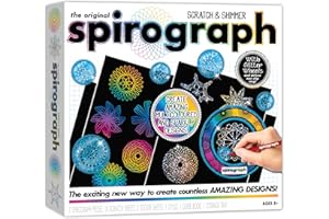 Spirograph Scratch & Shimmer, SP203, One Size, Multicolor