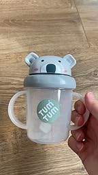 Amazon Co Uk Customer Reviews Tum Tum Tippy Up Sippy Cup Toddler Cup With Straw Free Flow Weighted Straw Cup 0ml Boris Bear