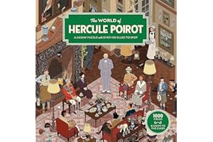LAURENCE KING The World of Hercule Poirot: A 1000-piece Jigsaw Puzzle with over 100 Clues to Spot: A Gift for Fans of Agatha Christie