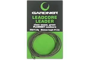 GARDNER TACKLE GARDNER Gardner Tackle Leadcore Leaders 91Cm (3Ft) Green