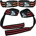 Lifting Straps (2 Pairs) - For Weightlifting, CrossFit, Powerlifting & Gym