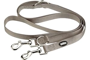 Nobby Führleine Classic, mausgrau L: 200 cm, B: 20 mm, 1 Stück