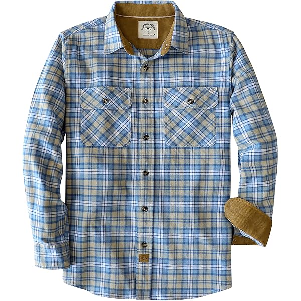 Camisa Charlie Franela - Marrón Jaspeado - Algodón - Sézane