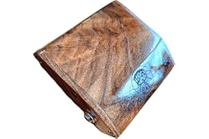 BUZZARDS FIELD Rhyth-Mic M4e compact solid walnut wood percussion stompbox Microphonic.