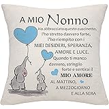 Bommex Nonno regalo di nipote nipote nipote nipote cuscino cuscino Crandad regalo di compleanno regalo di natale regalo del g