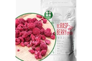 ZINGY ZOO Framboise Lyophilisée Entier Avec Des Morceaux Cassés | Naturel Framboises Séchées | Fruits Seches Lyophilisateur | Fruits Secs Fruits Raspberry Freeze Dried | Gefriergetrocknete Himbeeren