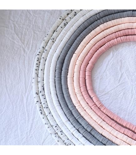 NBEADS 3 Fili Di Perline In Conchiglia Heishi, 3 Colori (cocco, Blu, Grigio), Foro 1.4 Mm, Per Gioielli Fai-da-te - 2