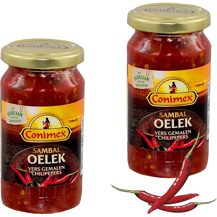18,33 EUR/kg) Conimex Delicato Sambal Manis Cucina Indonesiana 6 X 200 G