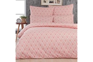 ‎MIXIBABY Mixibaby Bettwäsche Bettgarnitur Bettbezug Baumwolle 135x200 155x220 200x200 200x220 Modern, Größe:135 x 200 cm, Design Bettwäsche:Sakura D24