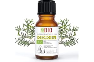 Cedro Atlas Bio Aceite Esencial 100% Puro 10 ml - Uso Alimentario Terapeutico Cosmetico Aromaterapia - Laborbio