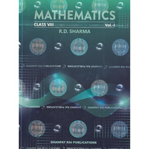 R D Sharma Class 8 Mathematics 2026 Edition | R D Sharma Class 8 Maths 2026-27 CBSE Examinations