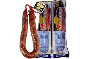 TU DESPENSA EN LA WEB Chorizo Picante Ezequiel - Morcilla de Burgos Sotopalacios - Lote 1 Chorizo de León + 2 Morcillas de Sotopalacios - Peso Aproximado Chorizo 425 gramos, Morcillas 280 gramos unidad
