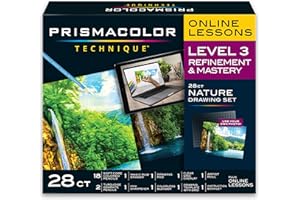PRISMACOLOR TECHNIQUE MIXED 28PC SET LEVEL 3 NATURE