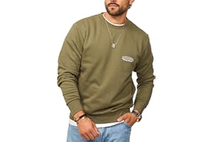 JACK & JONES Herren Sweatshirt mit Rundhals Crewneck Pullover Sweater für Männer im Regular-Fit