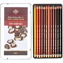 Koh-I-Noor Surligneurs En Bois - Pack De 6 Couleurs Fluorescentes (Jaune, Vert, Rose, Orange, Rouge, Bleu)