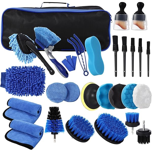 Kit Detailing Auto FullCarX - 8 Prodotti Per Esterno, Shampoo, Cera, Detergenti, 750 Ml - Foto 4