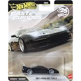 Hot Wheels Premium Fast & Furious 2003 Honda NSX Type-R, Die-Cast Model, JHW75 - HNW46 Koleksiyonluk Araba, Metal/Real Riders