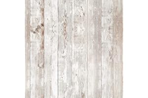 Livelynine 45CMX7M Papel Pintado Autoadhesivo Pared Dormitorio Madera Friso Para Pared PVC Papel Para Pared Habitacion Vinilos Decorativos Revestimiento de Paredes Friso Madera Vinilo Adhesivo Pared