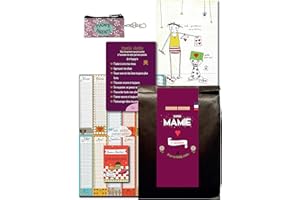CALENDRIER EVENEMENT Pochette Surprise 5 Cadeaux pour Mamie - Cadeau de Table et de fête des Grands-Meres - Plein de tendresse et de surprises