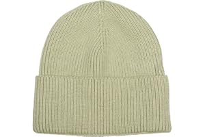 styleBREAKER Berretto a Maglia Unisex con Motivo a Coste e Tesa Larga, Berretto a Maglia fine a Doppia Maglia, Berretto a Maglia 04024190